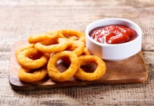 Onion Rings (12 τεμ) + Σως Επιλογής