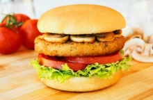 Burger με Μπιφτέκι Λαχανικών