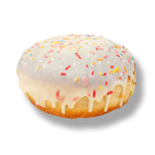 Donut Λευκή Σοκολάτα και Κρέμα