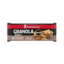 Παπαδοπούλου Granola Bars Protein με Μαύρη Σοκολάτα και Ξηρούς Καρπούς