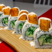 Crispy Shrimp Deluxe Roll (νηστίσιμο)