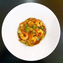 Prawn with Vegetable