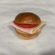 Mini Brioche Γαλοπούλα