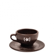 Φλιτζάνι με Πιατάκι Espresso από Ανακυκλωμένο Καφέ