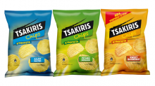 Tsakiris Chips Κυματιστά 70gr
