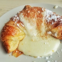 Κρουασάν με Κρέμα Μπουγάτσας