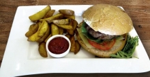 Burger Επιλογής με Πατάτες + Αναψυκτικό 330ml