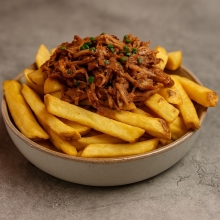 Puled Pork Fries