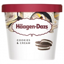 Haagen Dazs Cookies and Cream