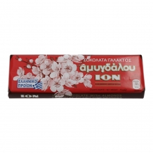 ION Σοκολάτα Γάλακτος Αμυγδάλου 70gr