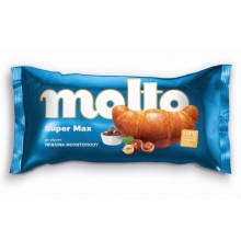 Molto Κρουασάν με Γέμιση Πραλίνα Φουντουκιού 130gr