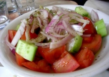 Σαλάτα Αγγουροντομάτα