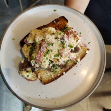 Scrambled Eggs με Ραγού Μανιταριών