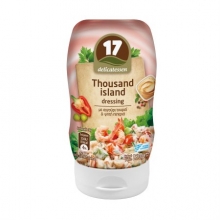 17 Delicatessen Thousand Island Dressing με Αγγούρι Τουρσί και Ψητή Πιπεριά 250gr