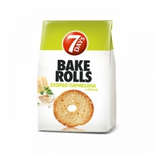 7days Bake Rolls Σκόρδο Παρμεζάνα 160gr
