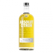 Absolut Citron Lemon Flavored Vodka 700ml