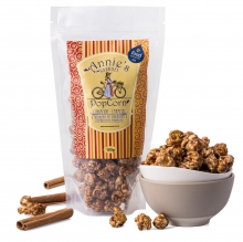Annies Pop Corn Gourmet με Επικάλυψη Καραμέλας - Κανέλλας 100gr