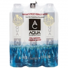 Aqua Carpatica Φυσικό Μεταλλικό Νερό 6x1.5lt