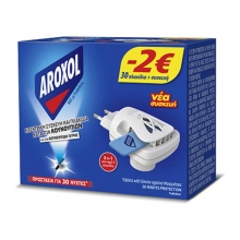 Aroxol Συσκευή Κατά των Κουνουπιών + 30 Πλακίδια