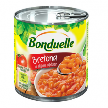Bonduelle Φασόλια Λευκά σε Σάλτσα Τομάτας 430gr