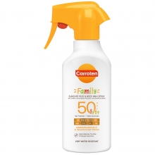 Carroten Family Suncare Face and Body Milk Spray 50 spf 270ml