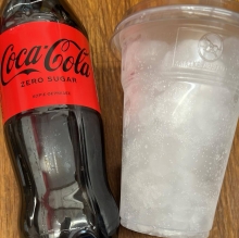Coca-Cola Zero 500ml + Ποτήρι με Πάγο
