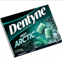 Dentyne Deep Arctic Eucalyptus Flavor