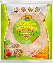 El Sabor Whole Meal 6 Tortillas Πίτες Τορτίγιας 240gr