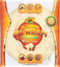 El Sabor Wraps Original 6 Tortillas Πίτες Τορτίγιας 346gr