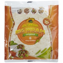 El Sabor Wraps Original 6 Tortillas Πίτες Τορτίγιας 240gr
