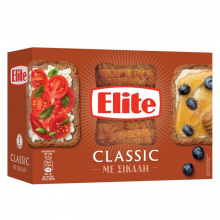 Elite Classic Φρυγανιές Σίκαλης 250gr