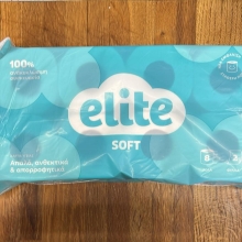 Elite Ρολό Υγείας Soft Δίφυλλο (8 τεμ)