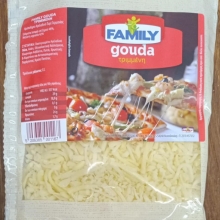 Family Τυρί Gouda Τριμμένο 180gr