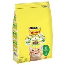 Friskies Purina 5 Promises, Κουνέλι Κοτόπουλο Ξηρά Τροφή για Γάτες 400gr
