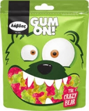 Gum On Crazy Bear Ζελεδάκια 100gr