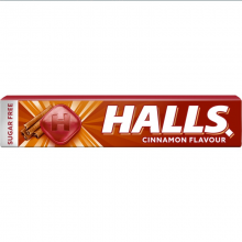 Halls Cinnamon Flavor Μασούρι 32gr