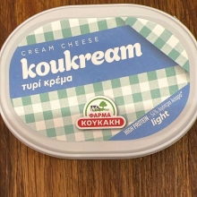 Koukream Τυρί Κρέμα Κουκάκη με Λιγότερα Λιπαρά 175gr