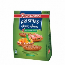 Krispies Παπαδοπούλου Ολικής Αλεσης Χωρίς Ζάχαρη 200gr