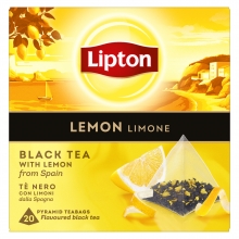 Lipton Black Tea Lemon Limone 20 Φάκελοι