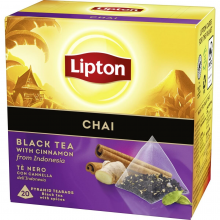 Lipton Black Tea Chai With Cinnamon 20 Φάκελοι