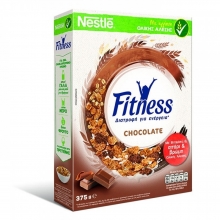 Nestle Fitness Δημητριακά Milk Chocolate 375gr