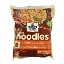 Noodles Oriental Express με Γεύση Μοσχαράκι και Μαύρο Πιπέρι