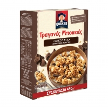 Quaker Τραγανές Μπουκιές Σοκολάτα 450gr