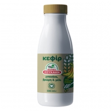 Κεφίρ με Μπανάνα, Βρώμη, Μέλι Φάρμα Κουκάκη 330ml