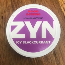 pouches (σακουλάκια) Nικοτίνης Icy Blackcurrant x Strong 11mg - 5.50 ευρώ