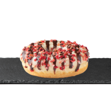 Donut Λευκή Σοκολάτα με Φράουλα