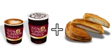 Καφές ARABICA BLEND + Συνοδευτικό επιλογής
