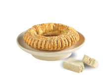 Κουλούρι με Χαλβά