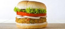 Burger με Μπιφτέκι Λαχανικών