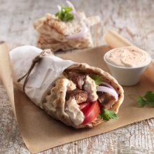 Πίτα Γύρο Κοτόπουλο 15cm